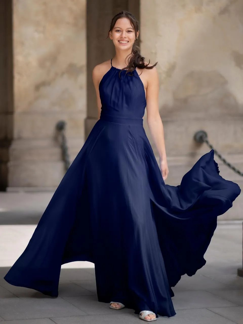 Abendkleid Emma, dunkelblau