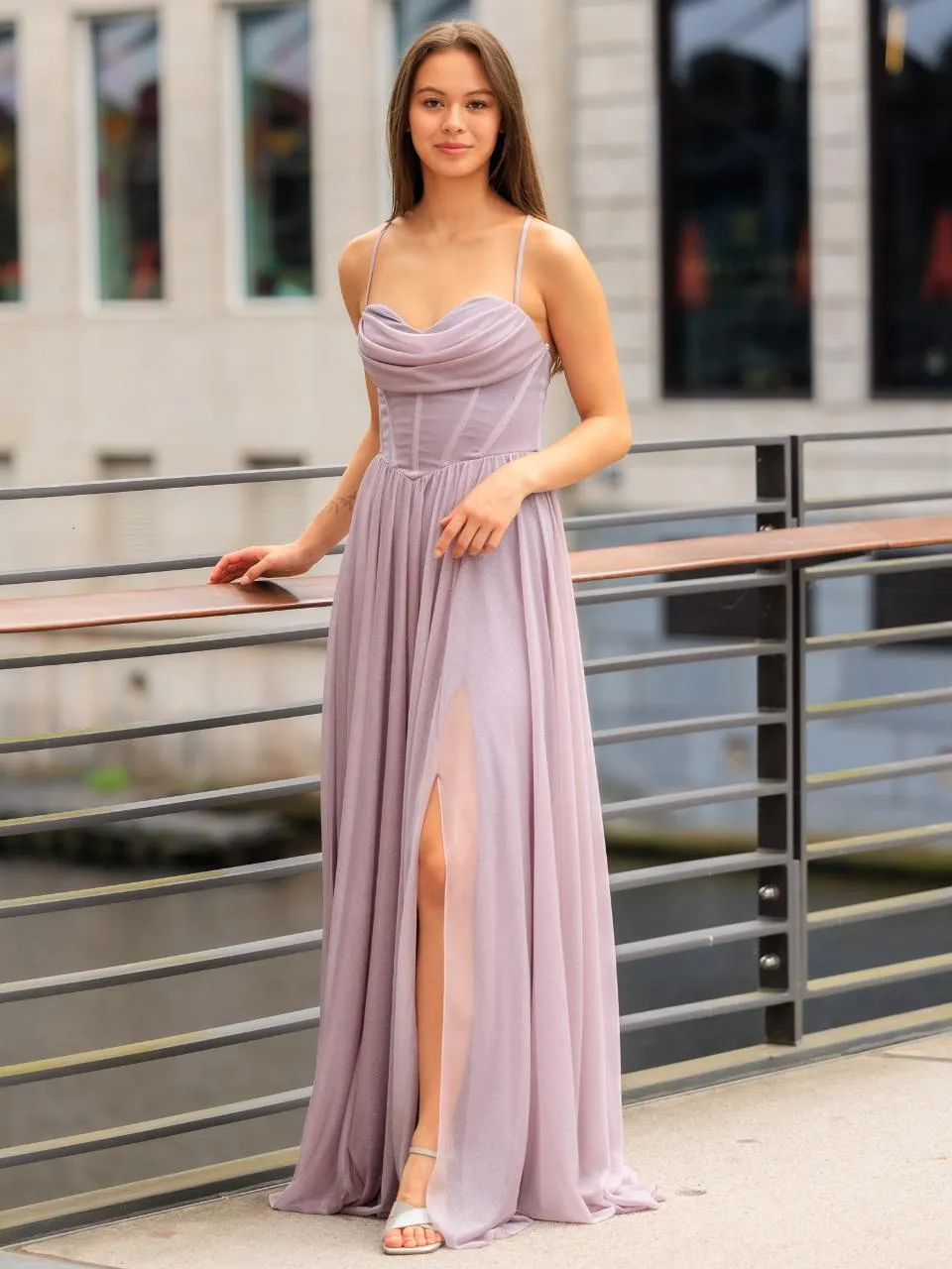 Abendkleid Isalie, rose