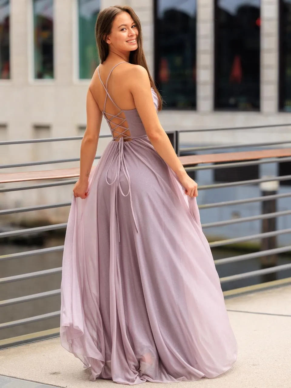 Abendkleid Isalie, rose