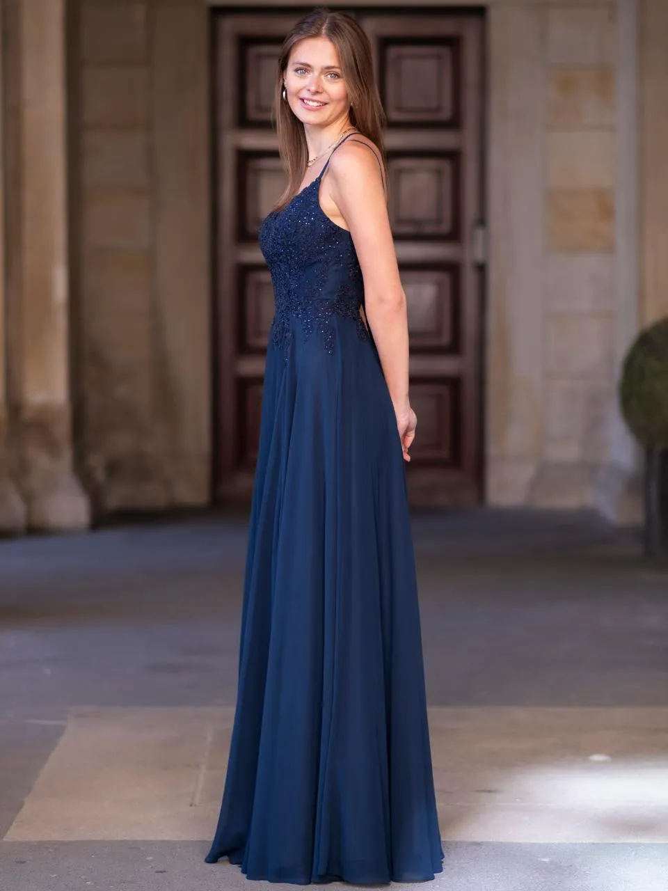 Abendkleid Lorena, dunkelblau