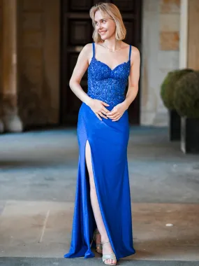 Abendkleid Nuria, royalblau