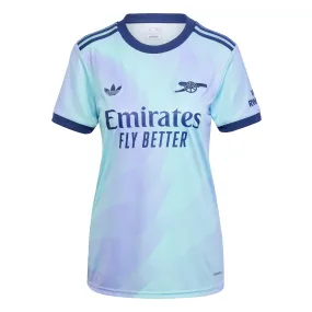 adidas FC Arsenal 24/25 Ausweichtrikot Trikot Damen Clear Aqua / Light Flash Purple im Online Shop von kaufen