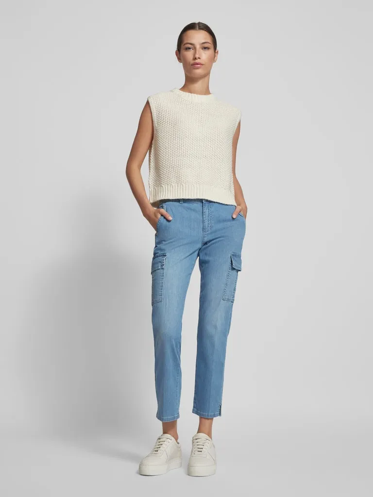 Angels Straight Leg Jeans mit Cargotaschen Modell 'Cici' (hellblau) online kaufen