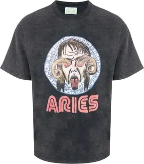   Aries  Astrology For Aliens Logo T-shirt schwarz