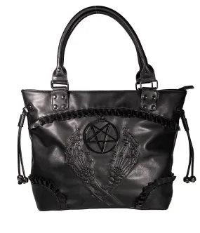 Banned Alternative Schultertasche Greetings From The Other Side BG34165BLK