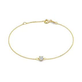   BELORO  Beloro Jewels Monte Napoleone Stella 375er Goldarm Gold  Armband 