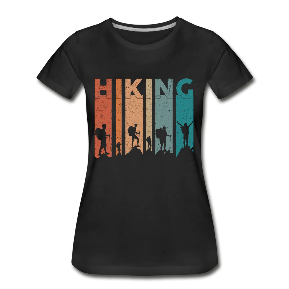 Bergsteigen Wandern Bergmenschen Klettern Hiking Frauen Premium Bio T-Shirt