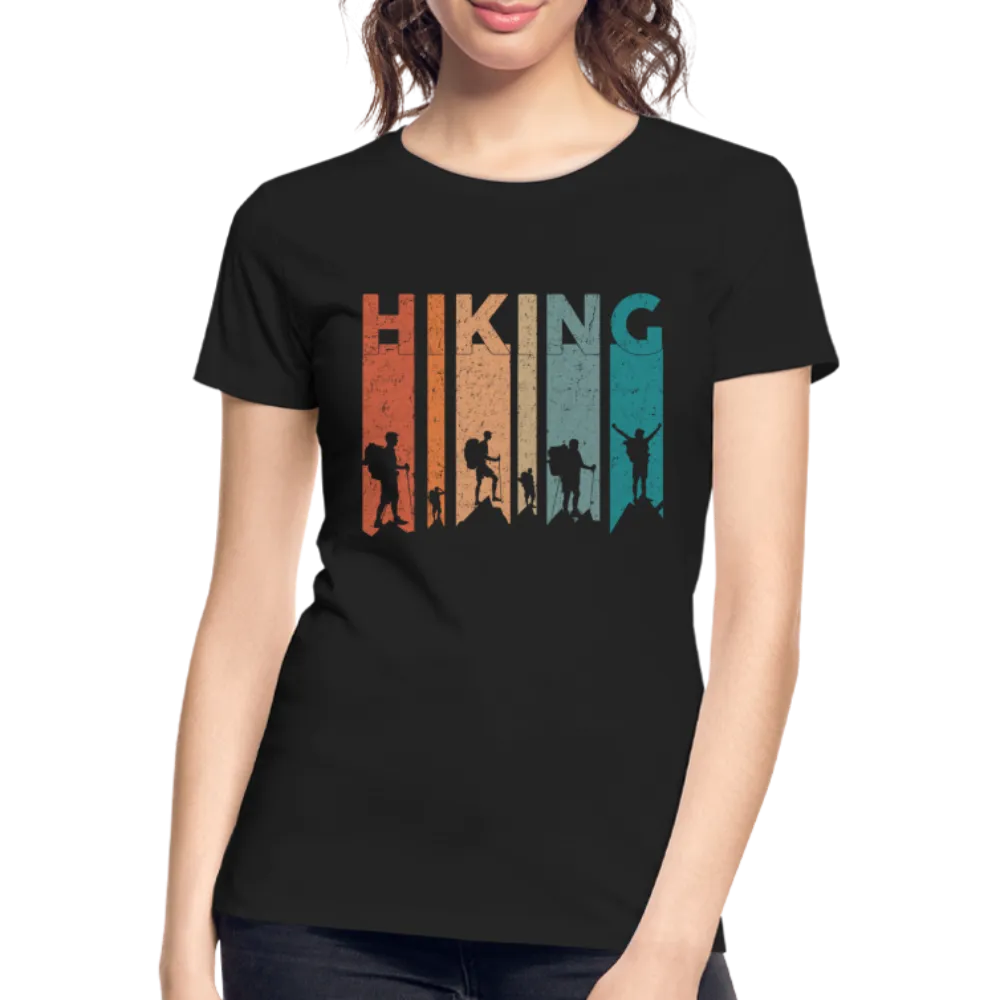 Bergsteigen Wandern Bergmenschen Klettern Hiking Frauen Premium Bio T-Shirt