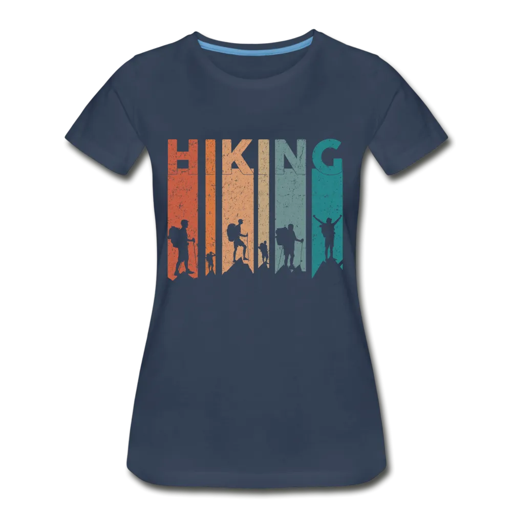 Bergsteigen Wandern Bergmenschen Klettern Hiking Frauen Premium Bio T-Shirt