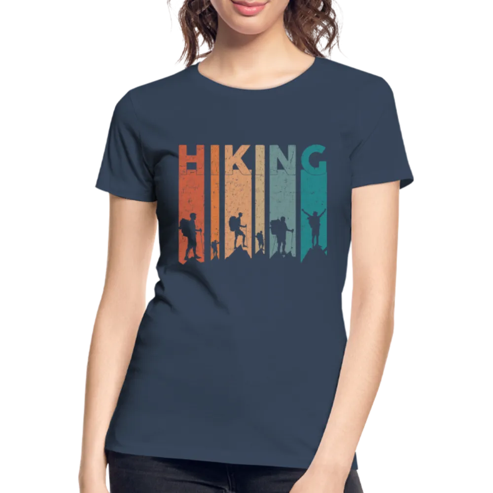 Bergsteigen Wandern Bergmenschen Klettern Hiking Frauen Premium Bio T-Shirt