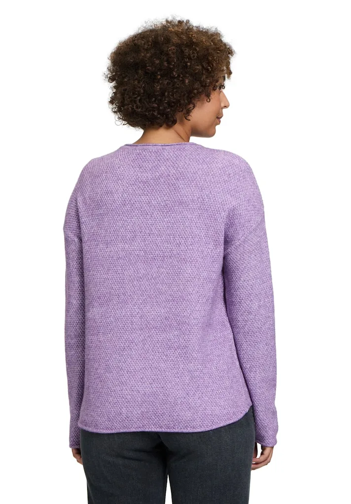 BETTY & CO. Strickpullover Kurz 1/1 Arm Pastel Crocus Melange online kaufen