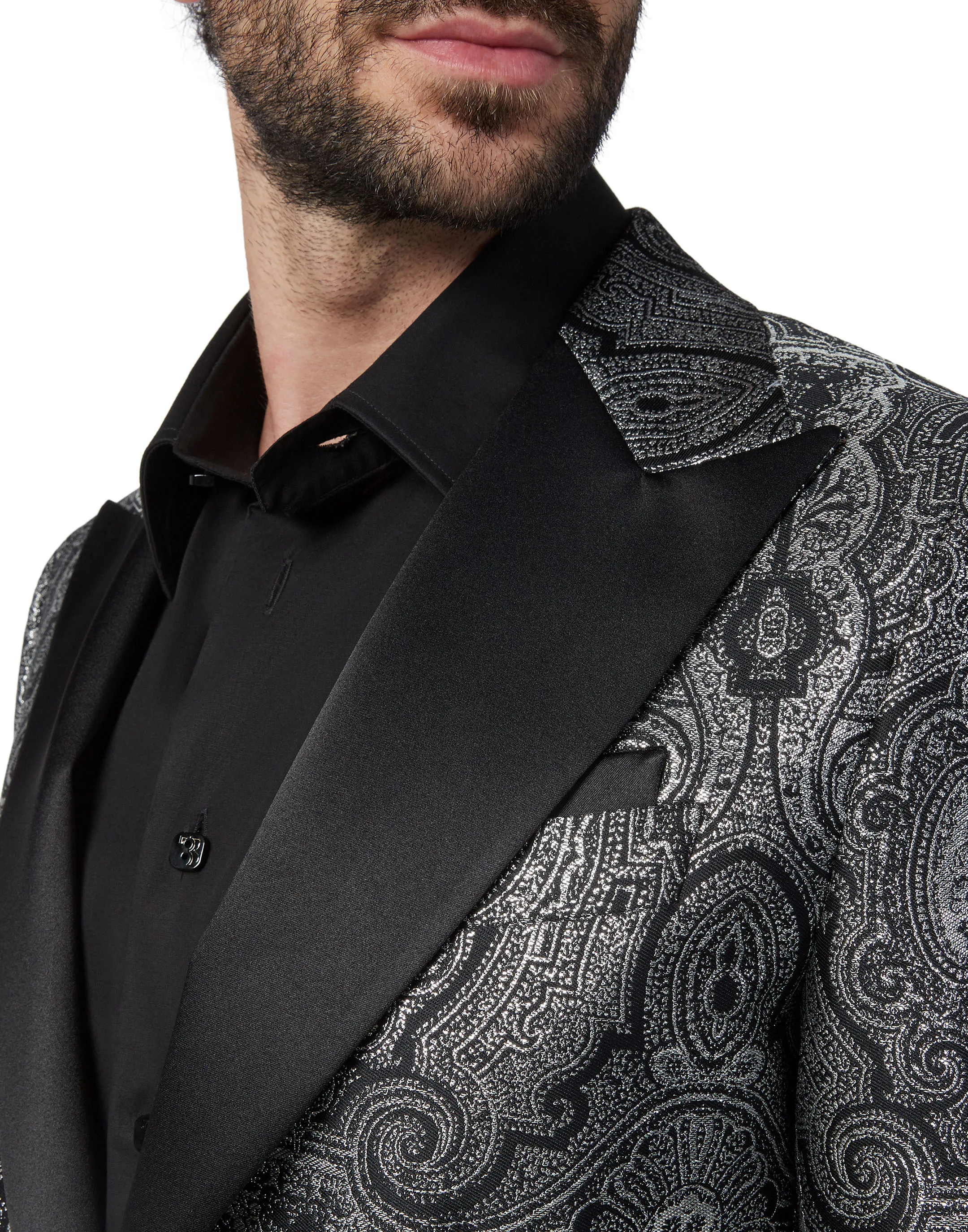 Blazer Super Slim Fit Paisley