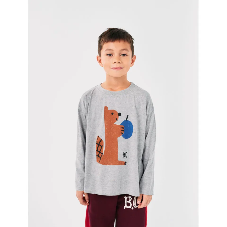 Bobo Choses Langarmshirt Hungry Squirrel