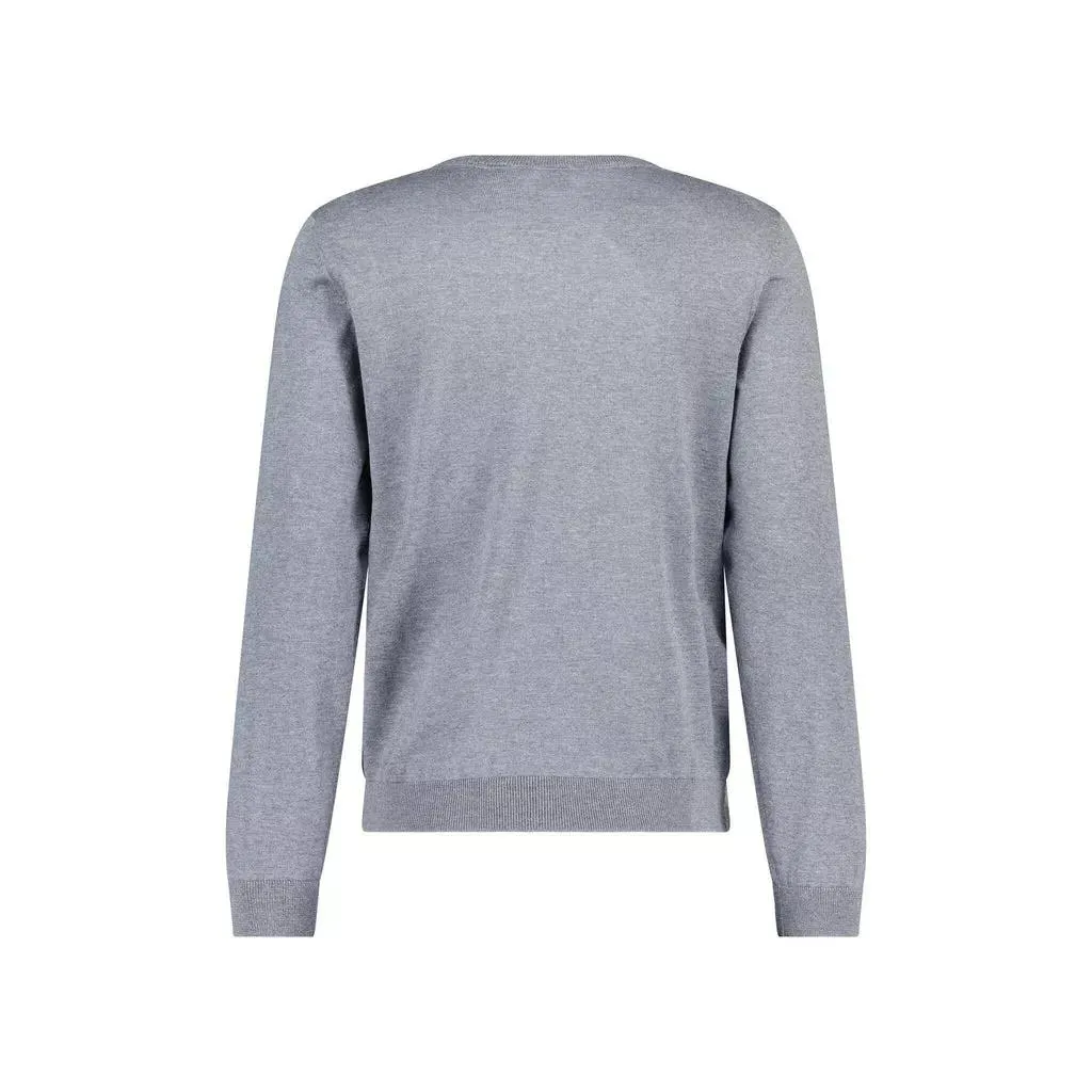   Boss  Pullover Melba aus Schurwolle Grau