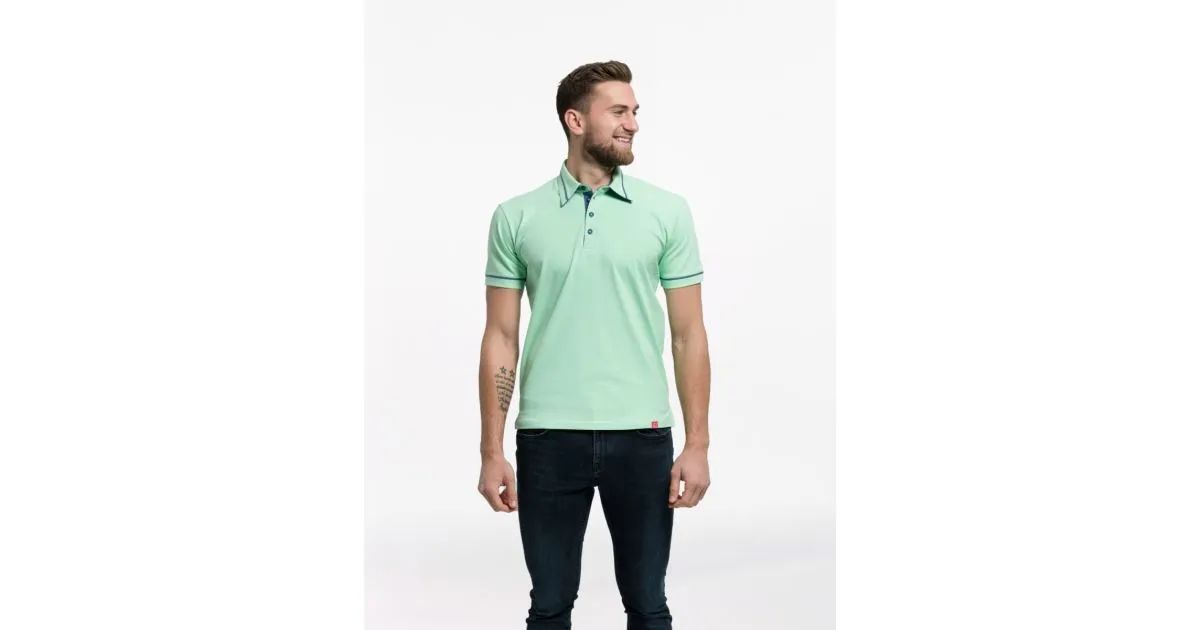 CityZen MASSY Herren Poloshirt Lime 5XL