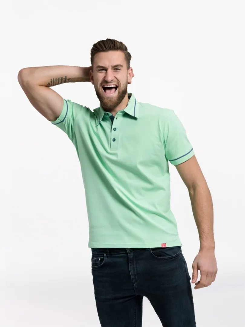 CityZen MASSY Herren Poloshirt Lime 5XL