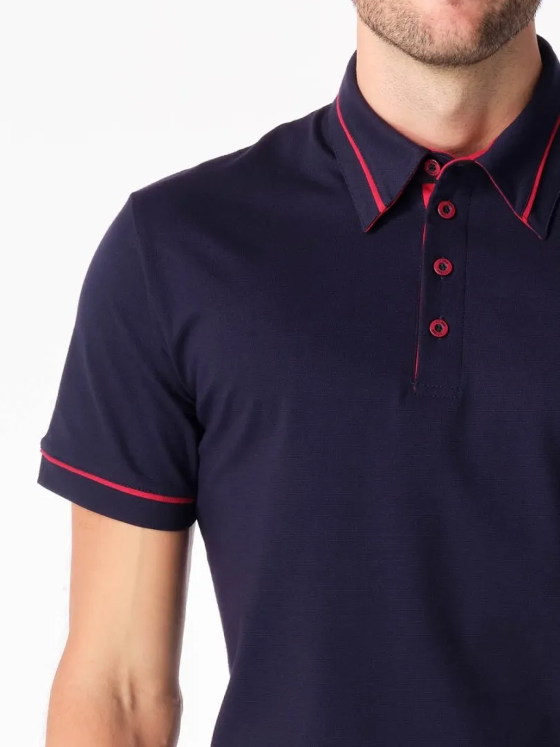 CityZen MASSY Herren Poloshirt Marine 6XL