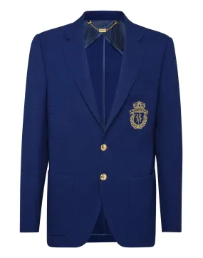 Cotton Blazer Crest