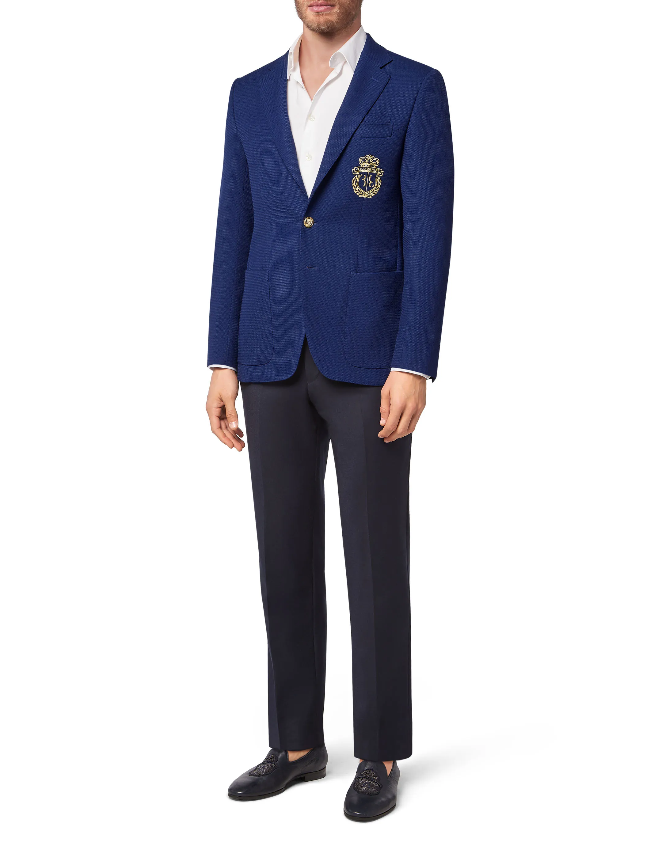 Cotton Blazer Crest