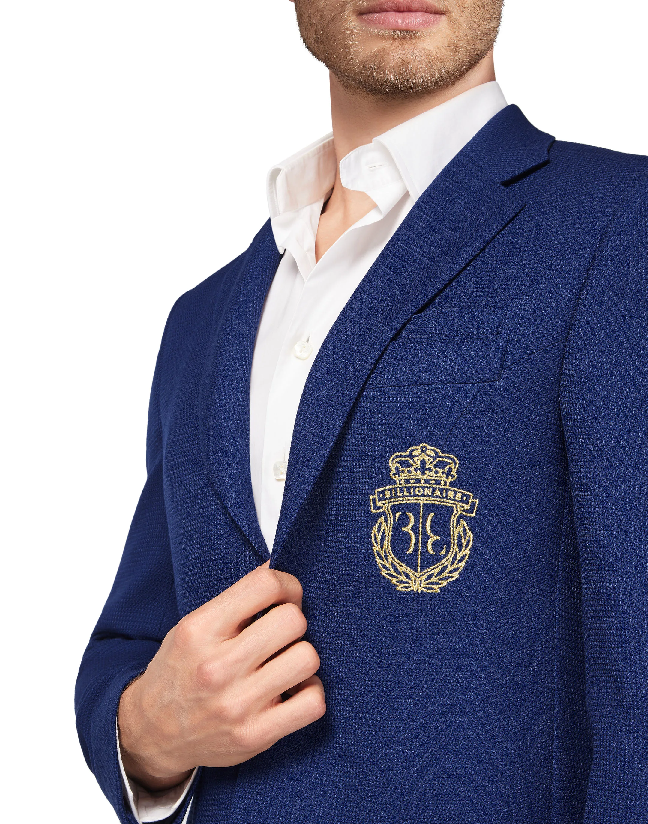 Cotton Blazer Crest