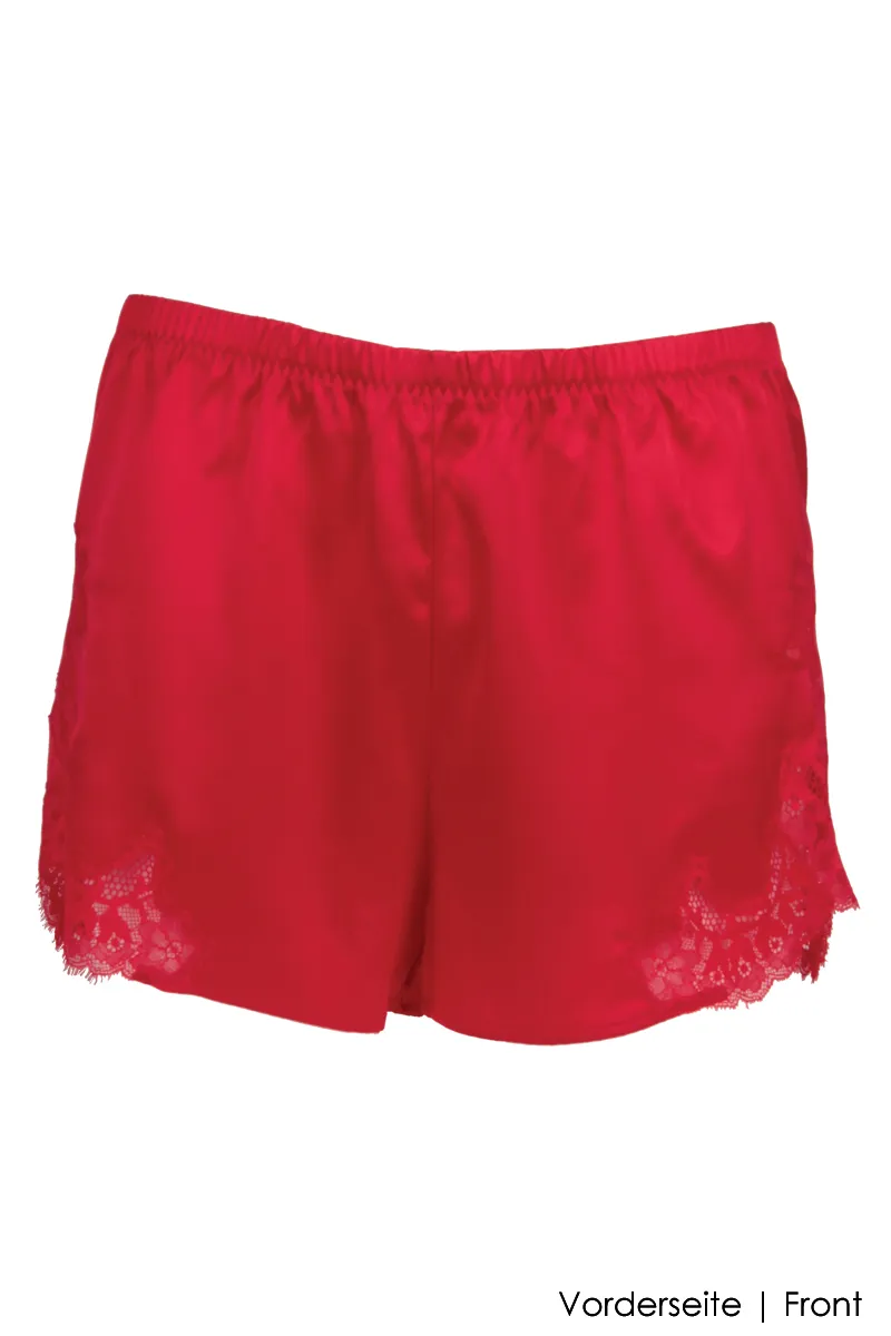 Cotton Club Seide - Shorts - Eroico - Rot