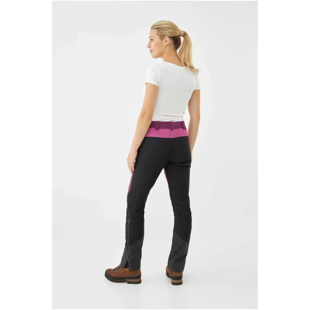 Damen Outdoorhose Viking Trek Pro 2.0 Pants schwarz/lila XS