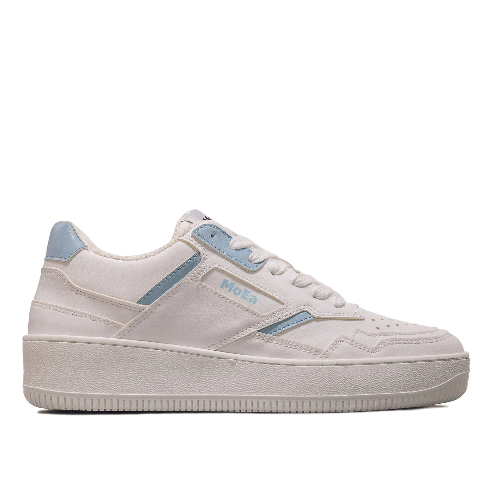 Damen Sneaker - Gen1 Pet Bottle - White / Sky Blue