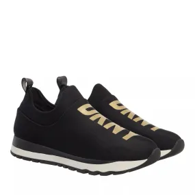   DKNY  Jadyn Slip On Jogger Black Gold  Slip-On Sneaker 