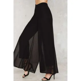 Elegante lange Hose  Veronna, schwarz