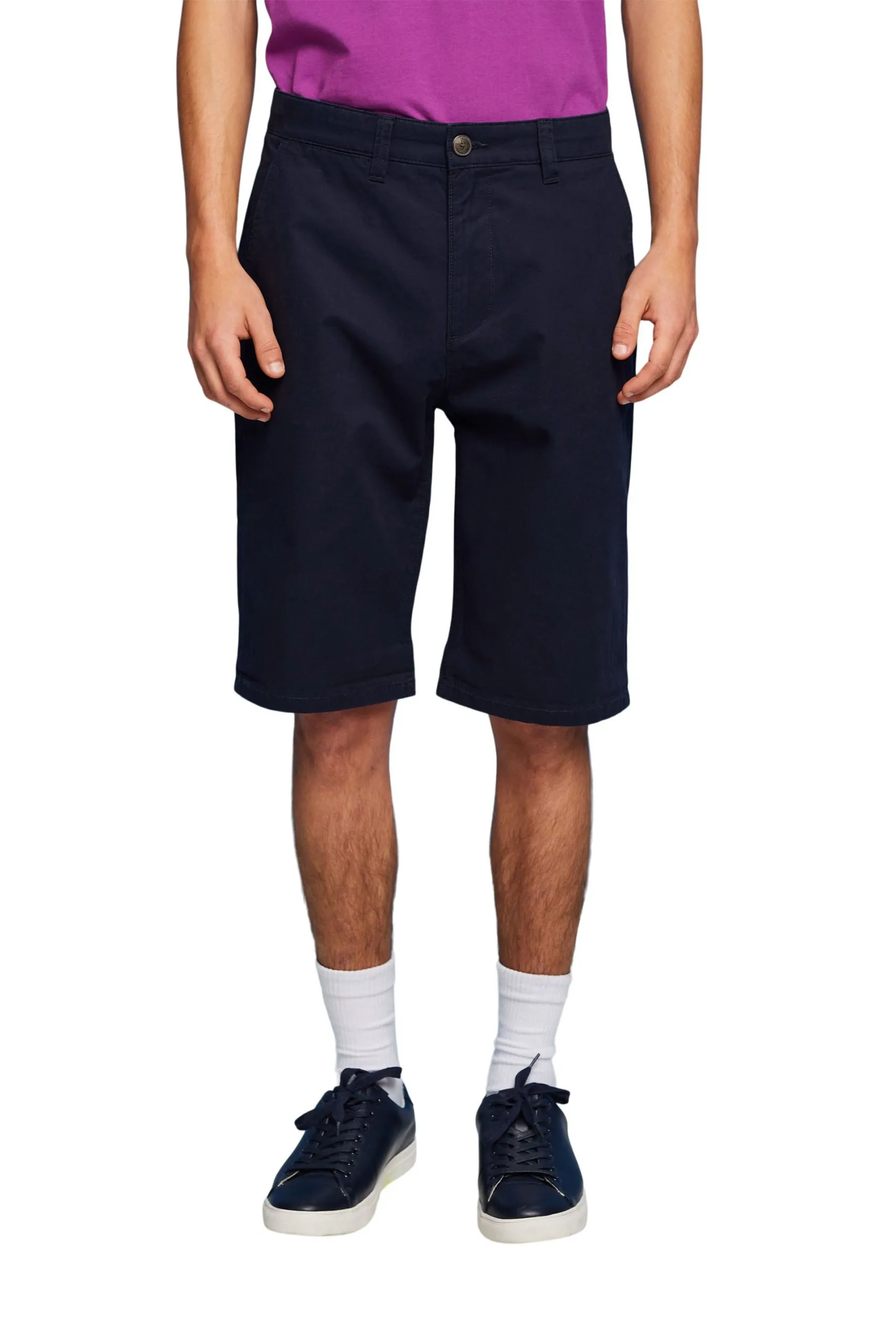 ESPRIT – Shorts im Chino-Style aus nachhaltiger Baumwolle