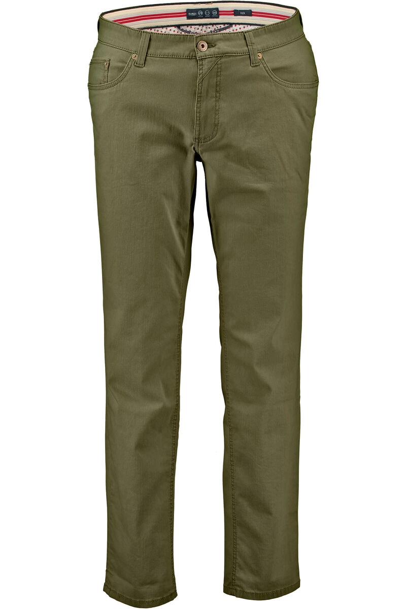 EUREX BY BRAX Five-Pocket-Jeans Coolmax khaki