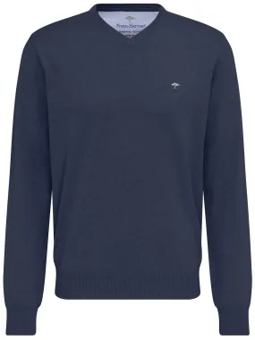 FYNCH HATTON Strickpullover V-Neck 1/1 Arm 10519299