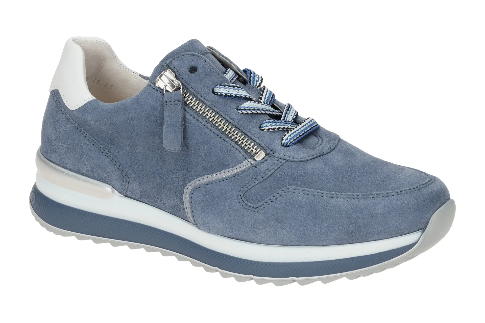 Gabor comfort Davos Sneaker Schuhe blau H-Weite 46.548.26