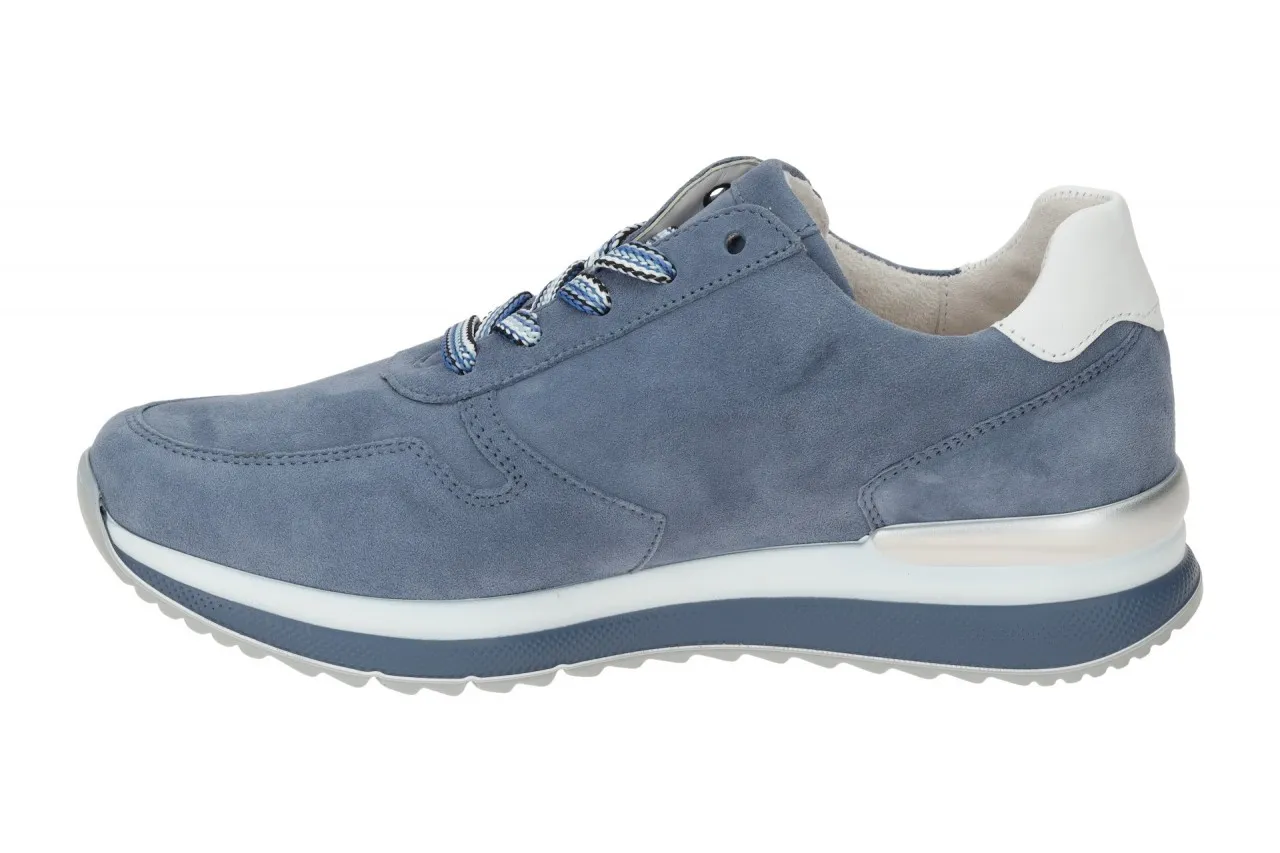 Gabor comfort Davos Sneaker Schuhe blau H-Weite 46.548.26