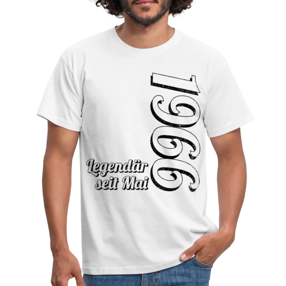 Geburtstags Geschenk Shirt Legendr seit Mai 1966 T-Shirt