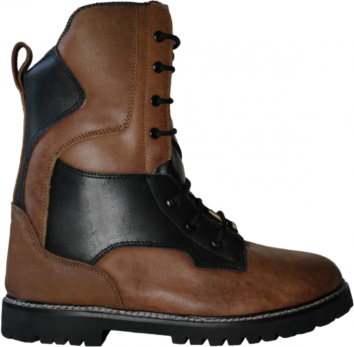 German Wear, Freizeit Wanderstiefel Jagdstiefel Stiefel aus Nubuckleder Braun