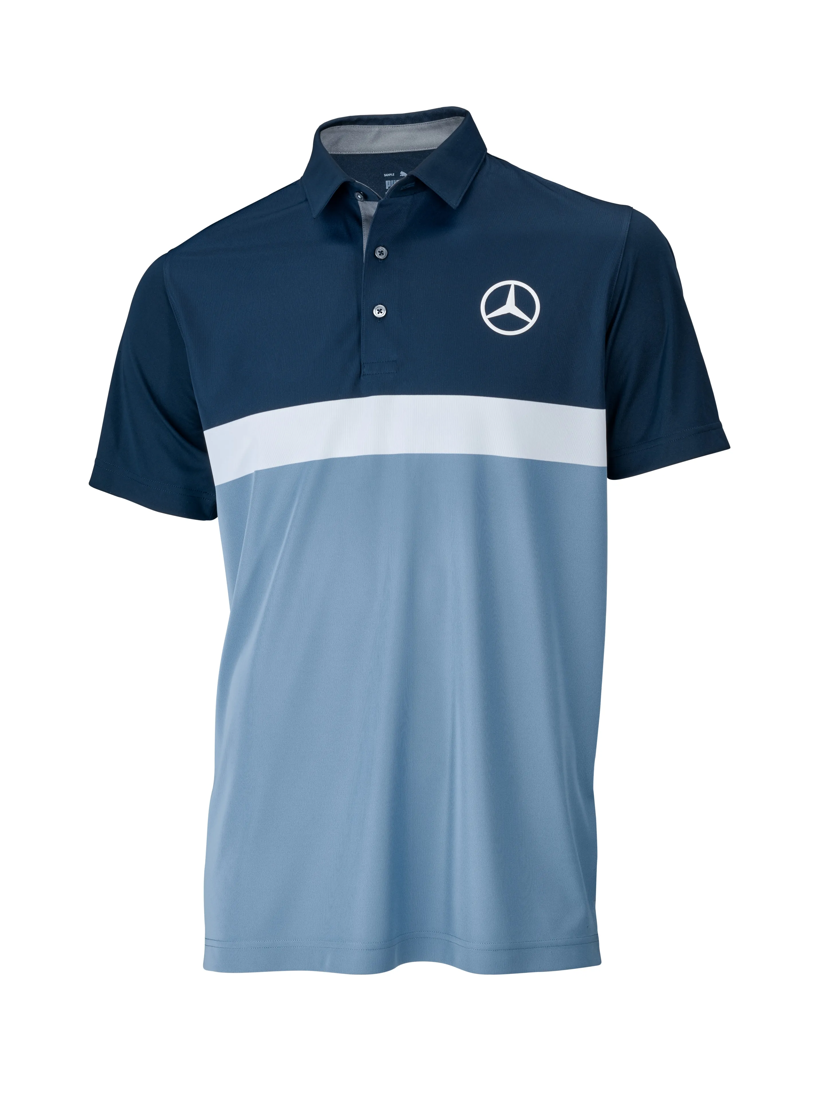 Golf-Poloshirt Herren, Pure Colorblock