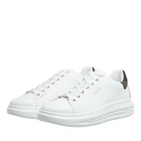   Guess  Vibo White/Brown  Low-Top Sneaker 