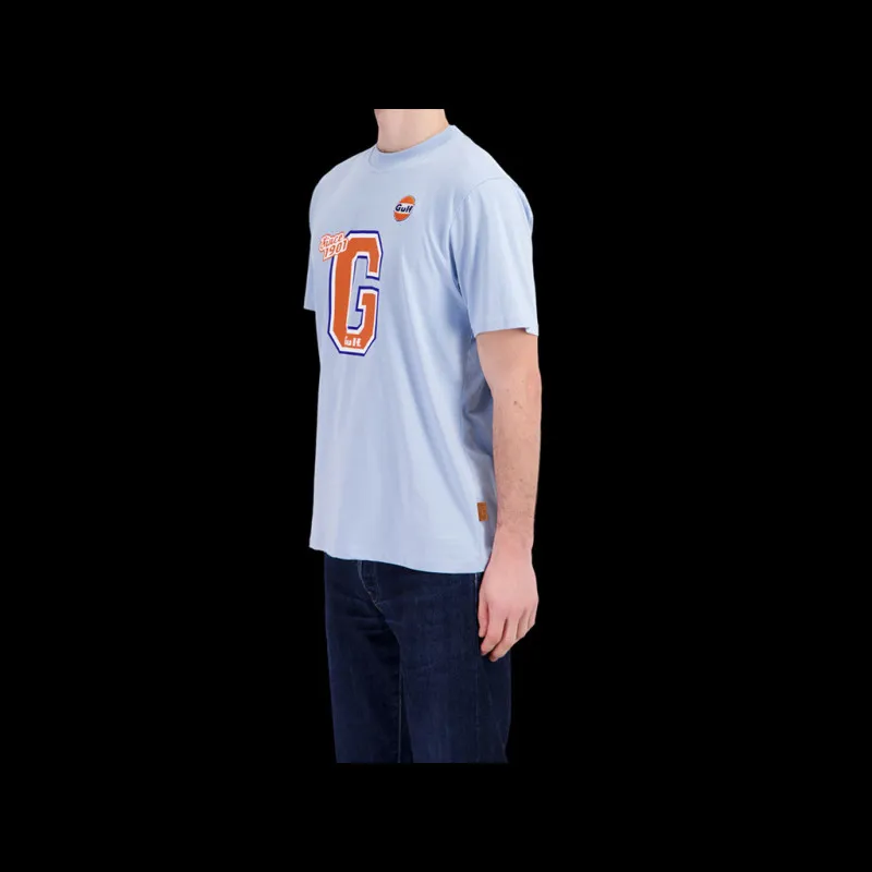 Gulf T-Shirt Varsity Hellblau GU242TSM06-125 - Herren