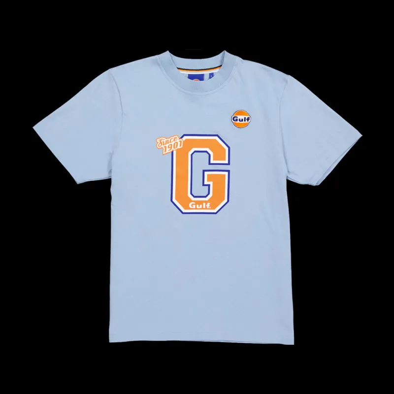 Gulf T-Shirt Varsity Hellblau GU242TSM06-125 - Herren