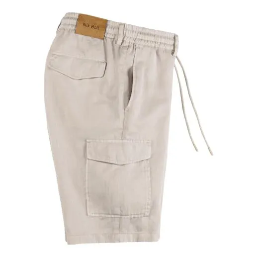 Hanf-Cargo-Shorts oder -Hose