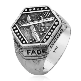   Haze & Glory  Ring Siegelring - Knife 925 Silber silber  Siegelring 