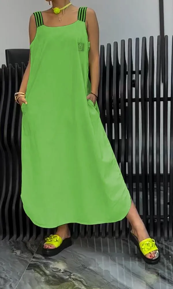 Heidi-Mode | Bequemes Damen-Maxi-Kleid