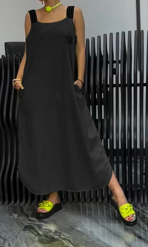 Heidi-Mode | Bequemes Damen-Maxi-Kleid