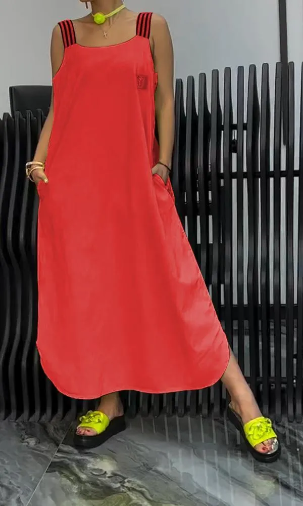 Heidi-Mode | Bequemes Damen-Maxi-Kleid