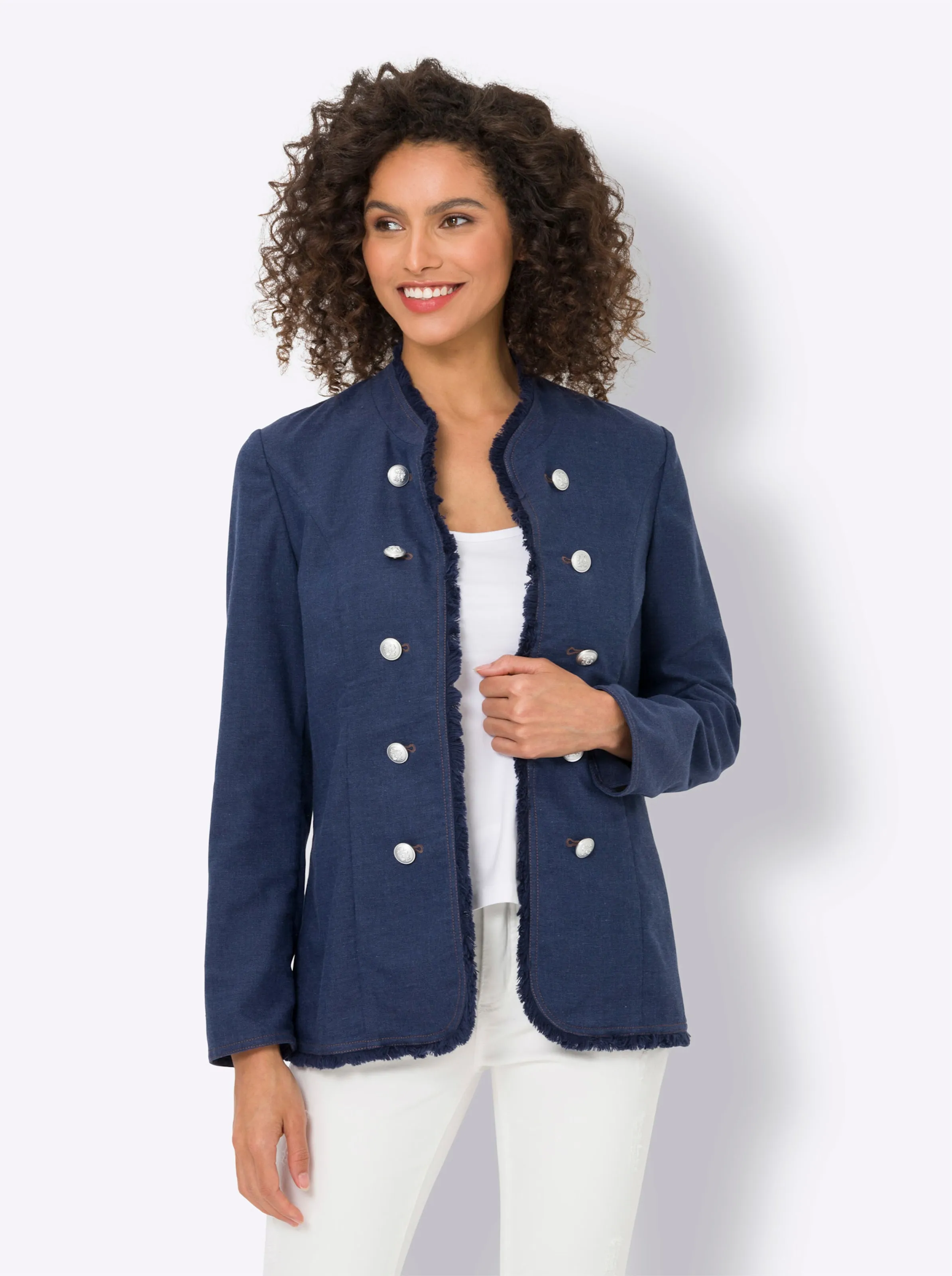 heine Jacke in blue-stone-washed