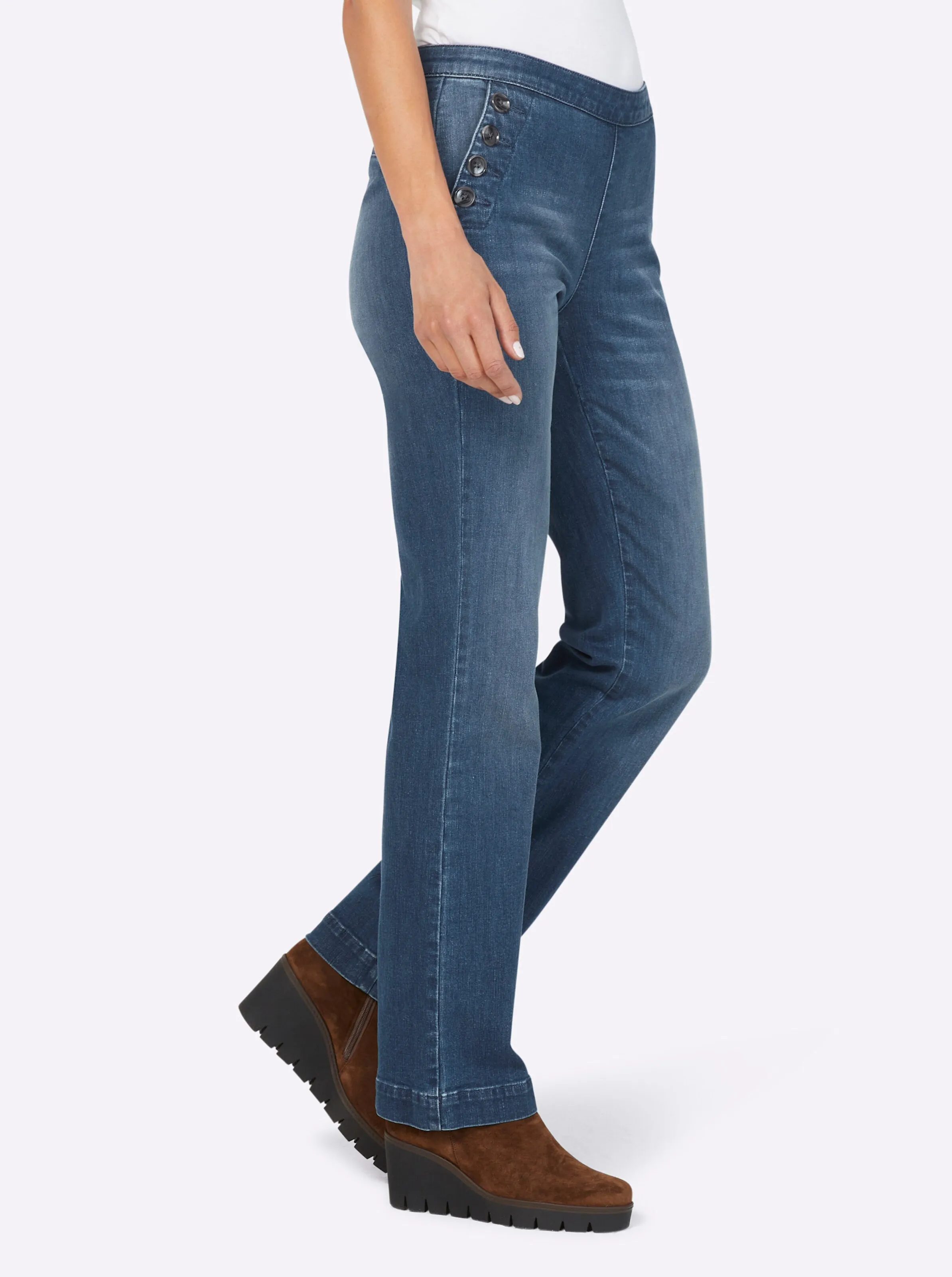 heine Jeans in blue-bleached