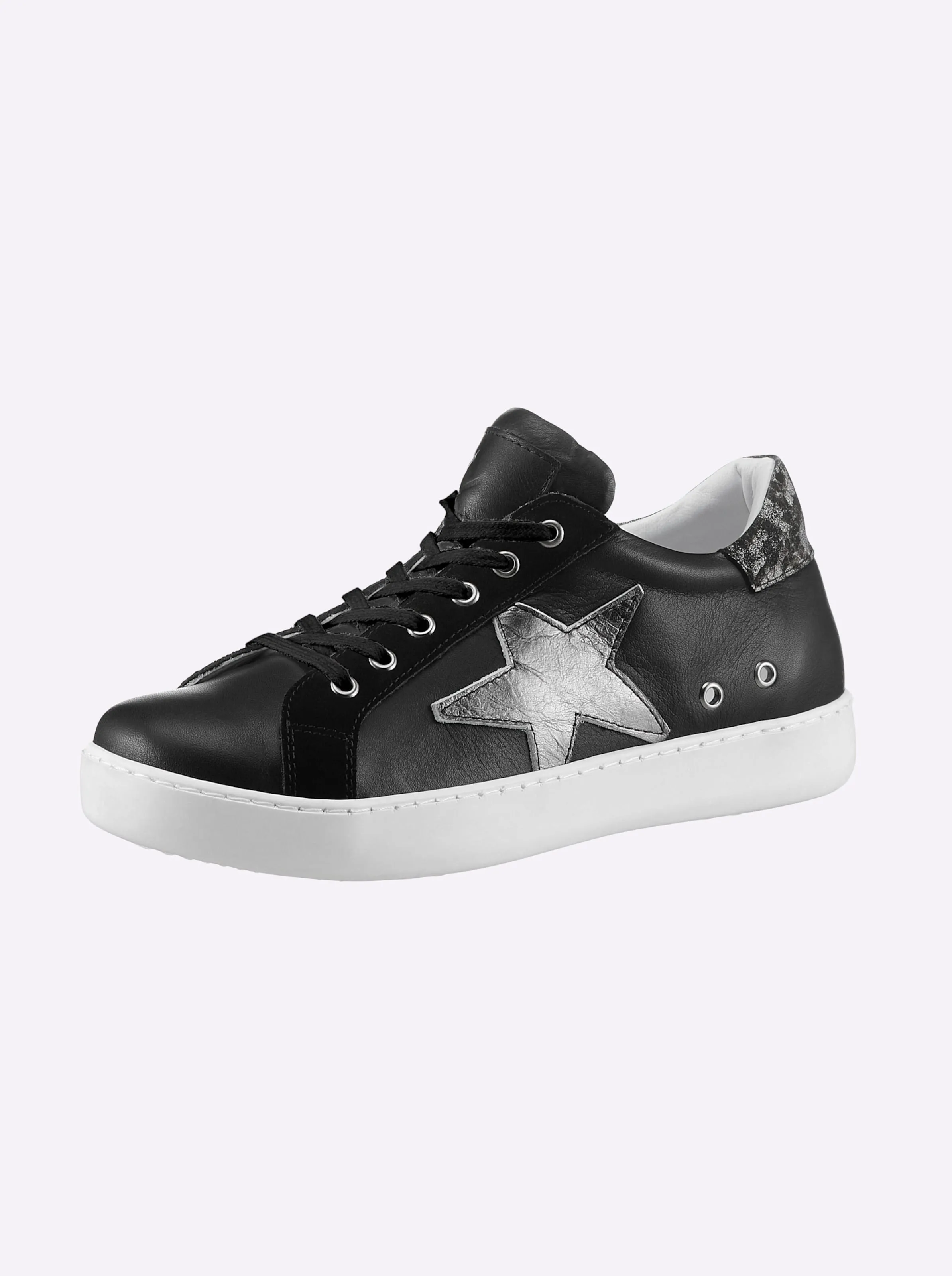 heine Sneaker in schwarz