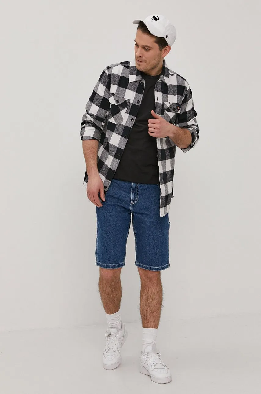 Hemd Dickies New Sacramento Check Shirt DK0A4XDZ-BLK