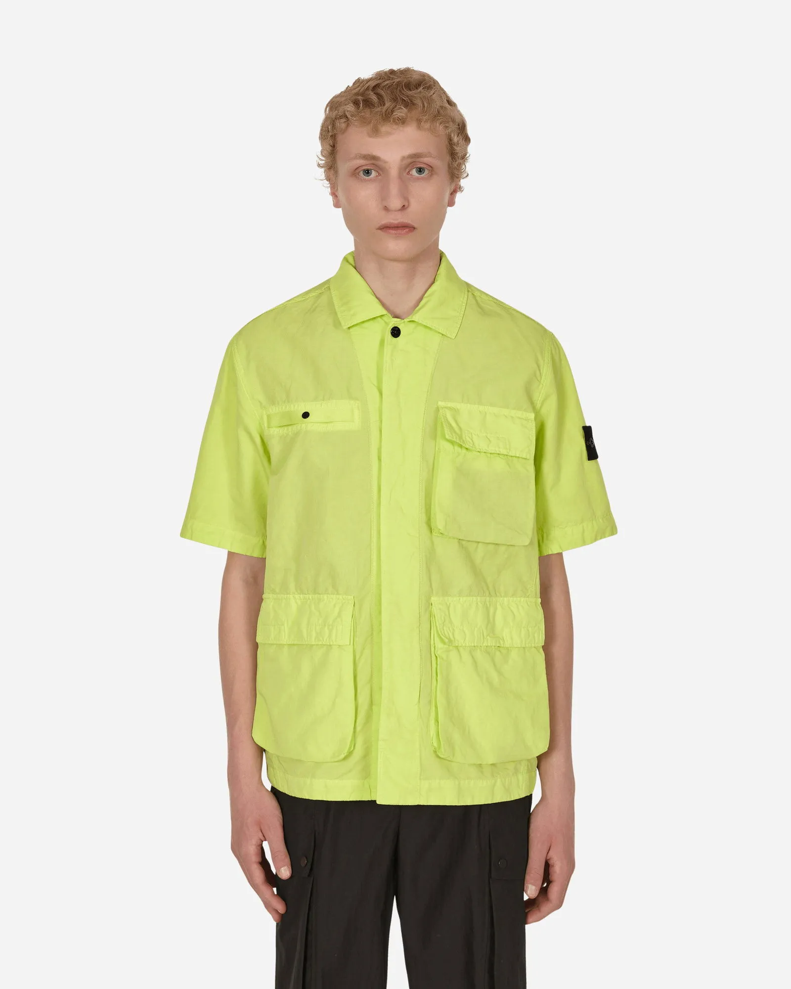 Hemd Stone Island Garment Dyed Shirt 761542406 V0031